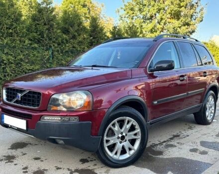 Красный Вольво ХС90, объемом двигателя 2.4 л и пробегом 189 тыс. км за 2275 $, фото 2 на Automoto.ua