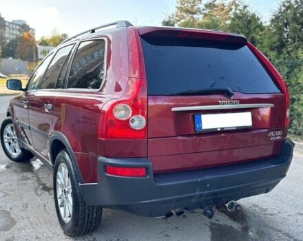 Красный Вольво ХС90, объемом двигателя 2.4 л и пробегом 189 тыс. км за 2275 $, фото 8 на Automoto.ua