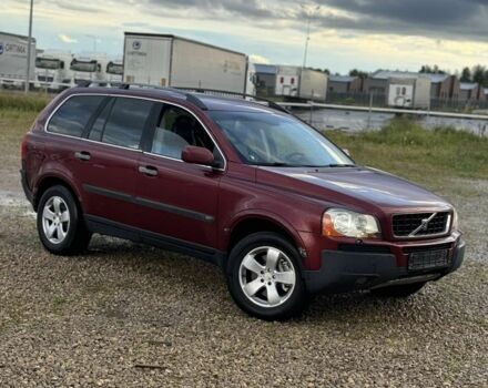 Красный Вольво ХС90, объемом двигателя 2.4 л и пробегом 422 тыс. км за 6500 $, фото 2 на Automoto.ua
