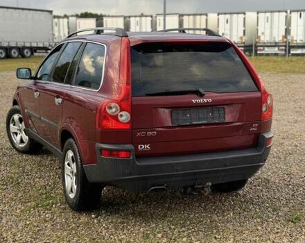 Красный Вольво ХС90, объемом двигателя 2.4 л и пробегом 422 тыс. км за 6500 $, фото 3 на Automoto.ua