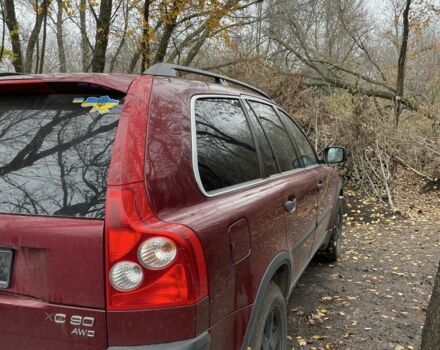 Красный Вольво ХС90, объемом двигателя 2 л и пробегом 263 тыс. км за 4166 $, фото 5 на Automoto.ua