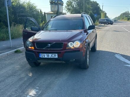 Красный Вольво ХС90, объемом двигателя 2.4 л и пробегом 250 тыс. км за 3600 $, фото 1 на Automoto.ua