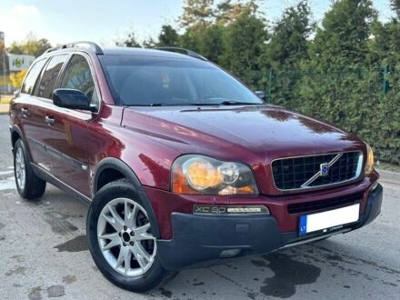 Красный Вольво ХС90, объемом двигателя 2.4 л и пробегом 189 тыс. км за 2275 $, фото 1 на Automoto.ua