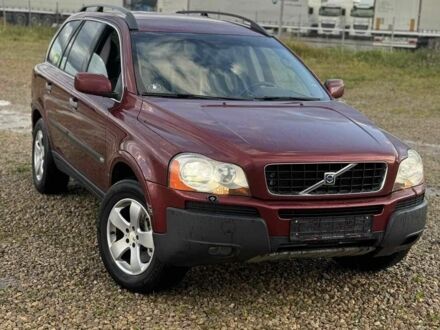 Вольво ХС90 2006 в Прилуках на Automoto.ua Красный Вольво ХС90, объемом двигателя 2.4 л и пробегом 422 тыс. км за 6500 $, фото 1 на Automoto.ua