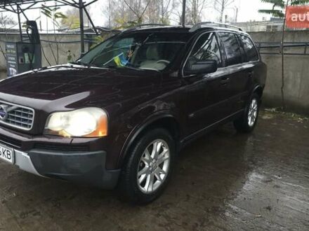 Красный Вольво ХС90, объемом двигателя 2.4 л и пробегом 399 тыс. км за 8500 $, фото 1 на Automoto.ua