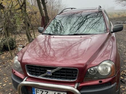 Красный Вольво ХС90, объемом двигателя 2 л и пробегом 263 тыс. км за 4166 $, фото 1 на Automoto.ua