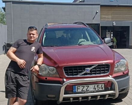 Червоний Вольво ХС90, об'ємом двигуна 2 л та пробігом 230 тис. км за 4000 $, фото 1 на Automoto.ua