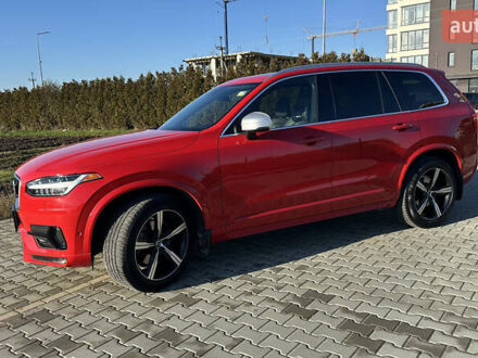 Червоний Вольво ХС90, об'ємом двигуна 1.97 л та пробігом 75 тис. км за 28500 $, фото 1 на Automoto.ua