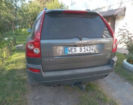 Сірий Вольво ХС90, об'ємом двигуна 2.4 л та пробігом 250 тис. км за 5200 $, фото 4 на Automoto.ua
