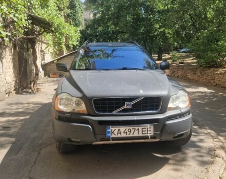 Серый Вольво ХС90, объемом двигателя 2.5 л и пробегом 230 тыс. км за 5500 $, фото 6 на Automoto.ua