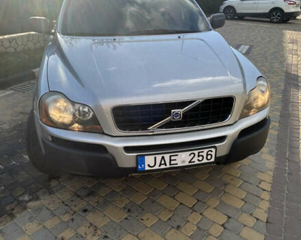 Серый Вольво ХС90, объемом двигателя 2.4 л и пробегом 308 тыс. км за 6200 $, фото 1 на Automoto.ua