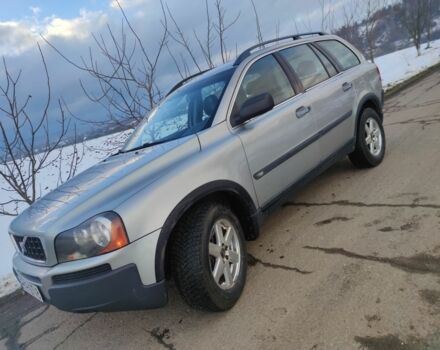 Серый Вольво ХС90, объемом двигателя 2.4 л и пробегом 195 тыс. км за 3800 $, фото 1 на Automoto.ua