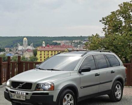 Серый Вольво ХС90, объемом двигателя 2.4 л и пробегом 385 тыс. км за 8499 $, фото 2 на Automoto.ua