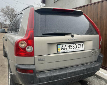 Серый Вольво ХС90, объемом двигателя 2.52 л и пробегом 270 тыс. км за 7700 $, фото 4 на Automoto.ua