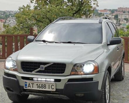 Серый Вольво ХС90, объемом двигателя 2.4 л и пробегом 385 тыс. км за 8499 $, фото 3 на Automoto.ua