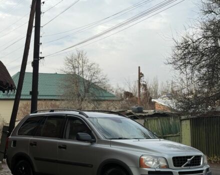 Сірий Вольво ХС90, об'ємом двигуна 2.4 л та пробігом 245 тис. км за 5900 $, фото 4 на Automoto.ua