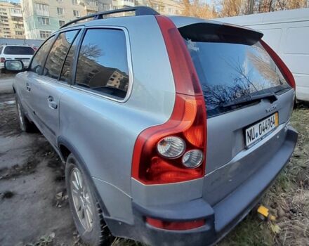 Серый Вольво ХС90, объемом двигателя 2.4 л и пробегом 385 тыс. км за 7000 $, фото 1 на Automoto.ua