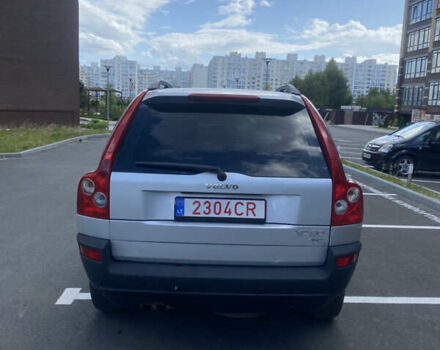 Серый Вольво ХС90, объемом двигателя 2.5 л и пробегом 300 тыс. км за 5300 $, фото 4 на Automoto.ua