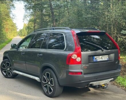 Серый Вольво ХС90, объемом двигателя 2.4 л и пробегом 224 тыс. км за 3200 $, фото 4 на Automoto.ua