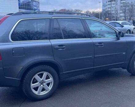 Серый Вольво ХС90, объемом двигателя 2.4 л и пробегом 238 тыс. км за 4900 $, фото 3 на Automoto.ua