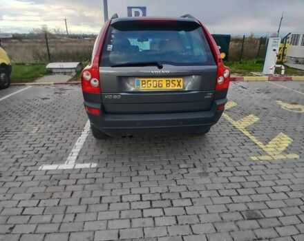 Серый Вольво ХС90, объемом двигателя 2.5 л и пробегом 20 тыс. км за 4300 $, фото 2 на Automoto.ua