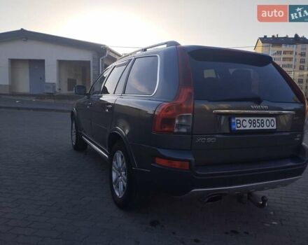 Сірий Вольво ХС90, об'ємом двигуна 2.4 л та пробігом 395 тис. км за 11100 $, фото 5 на Automoto.ua
