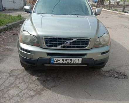Серый Вольво ХС90, объемом двигателя 2.4 л и пробегом 372 тыс. км за 10500 $, фото 3 на Automoto.ua