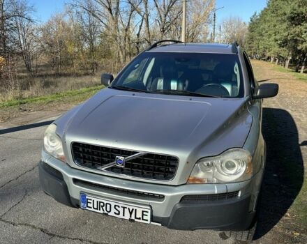 Серый Вольво ХС90, объемом двигателя 2.4 л и пробегом 351 тыс. км за 5100 $, фото 8 на Automoto.ua
