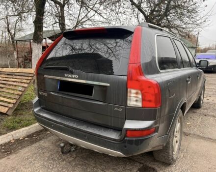 Серый Вольво ХС90, объемом двигателя 2.4 л и пробегом 351 тыс. км за 5100 $, фото 4 на Automoto.ua