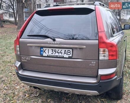 Серый Вольво ХС90, объемом двигателя 3.19 л и пробегом 360 тыс. км за 11200 $, фото 3 на Automoto.ua