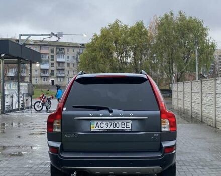 Сірий Вольво ХС90, об'ємом двигуна 2.4 л та пробігом 357 тис. км за 10700 $, фото 4 на Automoto.ua