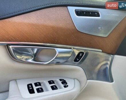 Серый Вольво ХС90, объемом двигателя 2 л и пробегом 183 тыс. км за 26990 $, фото 15 на Automoto.ua