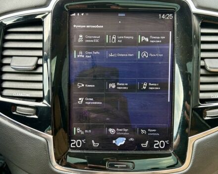 Серый Вольво ХС90, объемом двигателя 2 л и пробегом 150 тыс. км за 30800 $, фото 17 на Automoto.ua