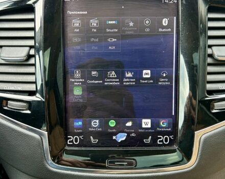 Серый Вольво ХС90, объемом двигателя 2 л и пробегом 150 тыс. км за 30800 $, фото 18 на Automoto.ua