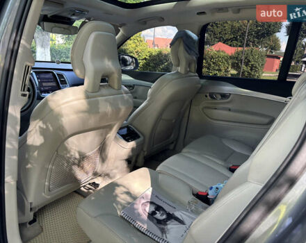 Серый Вольво ХС90, объемом двигателя 1.97 л и пробегом 221 тыс. км за 23500 $, фото 20 на Automoto.ua