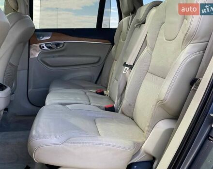 Серый Вольво ХС90, объемом двигателя 2 л и пробегом 183 тыс. км за 26990 $, фото 25 на Automoto.ua