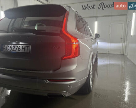 Серый Вольво ХС90, объемом двигателя 1.97 л и пробегом 121 тыс. км за 32550 $, фото 12 на Automoto.ua