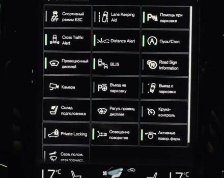 Серый Вольво ХС90, объемом двигателя 2 л и пробегом 315 тыс. км за 21500 $, фото 18 на Automoto.ua