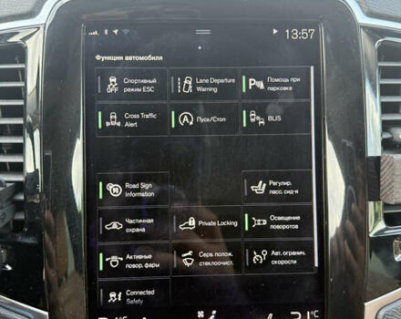 Сірий Вольво ХС90, об'ємом двигуна 1.97 л та пробігом 210 тис. км за 29900 $, фото 11 на Automoto.ua