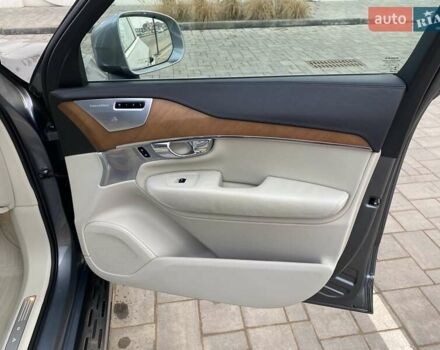 Серый Вольво ХС90, объемом двигателя 1.97 л и пробегом 234 тыс. км за 22999 $, фото 25 на Automoto.ua