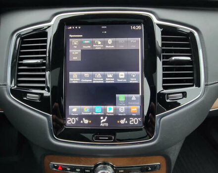 Серый Вольво ХС90, объемом двигателя 1.97 л и пробегом 180 тыс. км за 32000 $, фото 25 на Automoto.ua