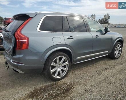 Серый Вольво ХС90, объемом двигателя 1.97 л и пробегом 123 тыс. км за 9600 $, фото 2 на Automoto.ua