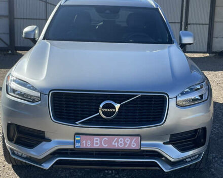Серый Вольво ХС90, объемом двигателя 2 л и пробегом 82 тыс. км за 28900 $, фото 4 на Automoto.ua