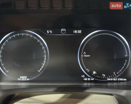 Серый Вольво ХС90, объемом двигателя 2 л и пробегом 93 тыс. км за 49999 $, фото 21 на Automoto.ua