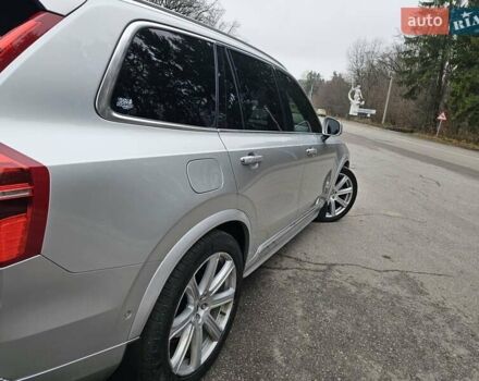 Серый Вольво ХС90, объемом двигателя 1.97 л и пробегом 100 тыс. км за 37500 $, фото 5 на Automoto.ua