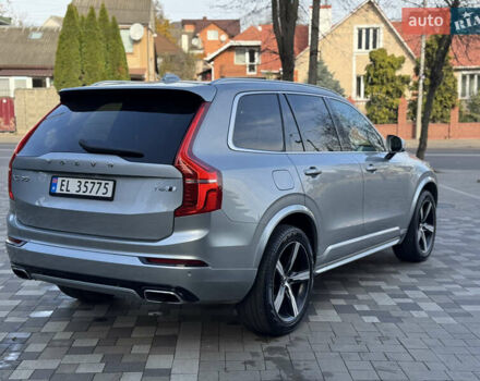 Серый Вольво ХС90, объемом двигателя 2 л и пробегом 82 тыс. км за 28999 $, фото 9 на Automoto.ua