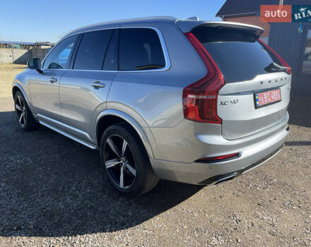 Серый Вольво ХС90, объемом двигателя 2 л и пробегом 82 тыс. км за 28900 $, фото 2 на Automoto.ua