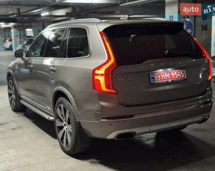 Серый Вольво ХС90, объемом двигателя 2 л и пробегом 93 тыс. км за 49999 $, фото 11 на Automoto.ua