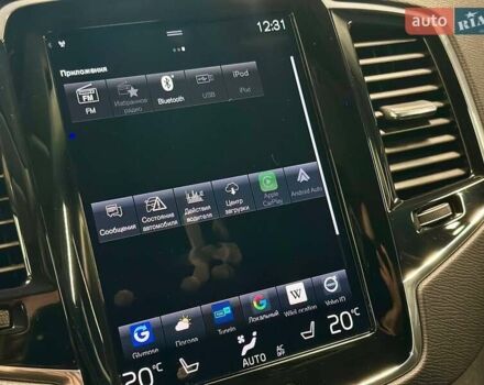 Вольво ХС90 2019 в Львове на Automoto.ua Серый Вольво ХС90, объемом двигателя 1.97 л и пробегом 117 тыс. км за 36900 $, фото 24 на Automoto.ua