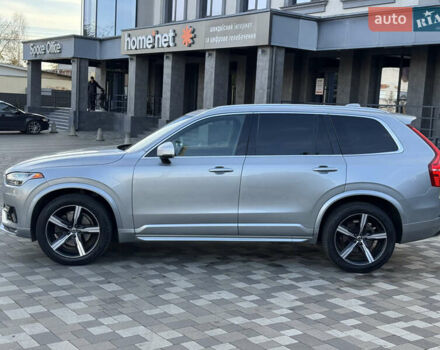 Серый Вольво ХС90, объемом двигателя 2 л и пробегом 82 тыс. км за 28999 $, фото 5 на Automoto.ua